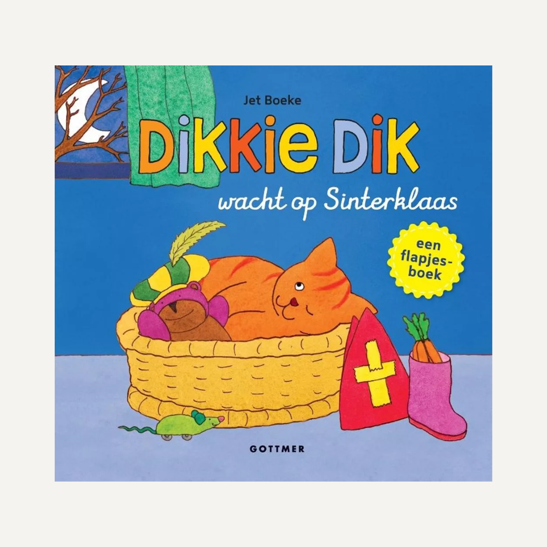 Dikkie Dik wacht op sinterklaas