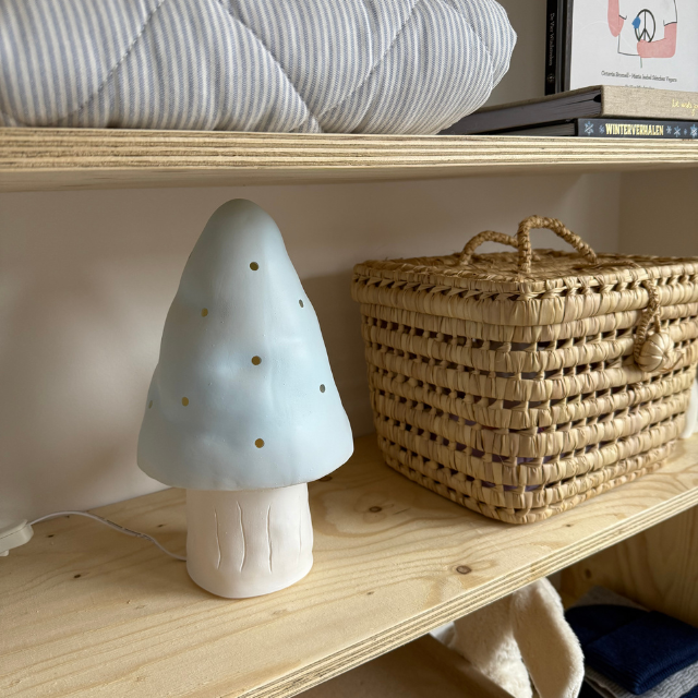 Egmont toys lamp paddenstoel blauw