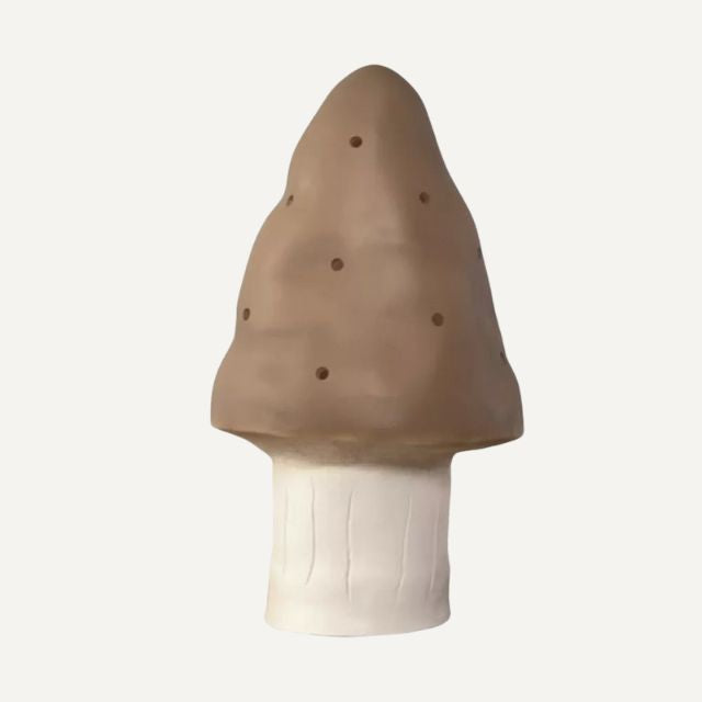 Egmont toys lamp paddenstoel chocolade 15x28 cm