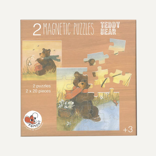 Egmont toys magneet puzzel teddy beer