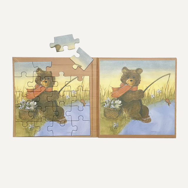 Egmont toys magneet puzzel teddy beertjes