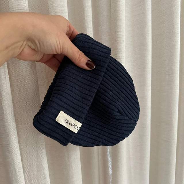 Guapoo beanie donker blauw