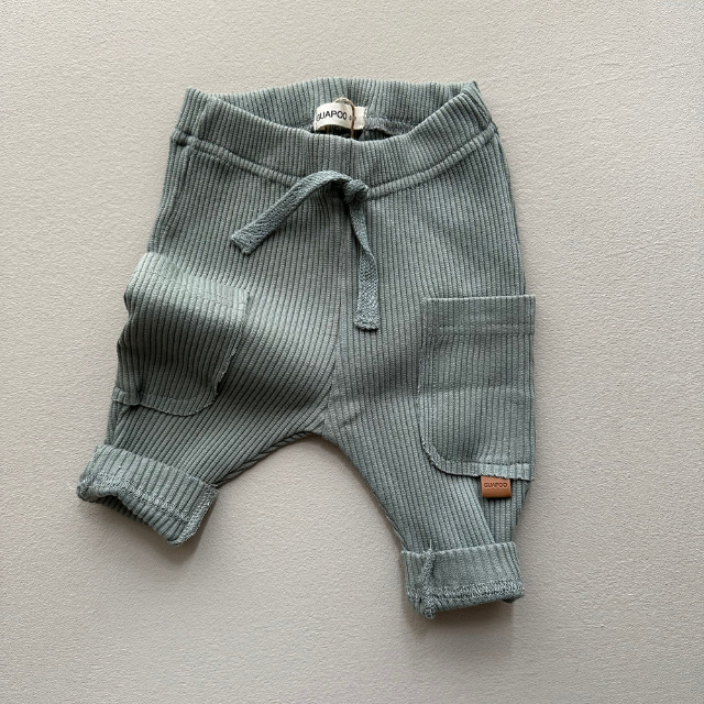 Guapoo rib legging beige