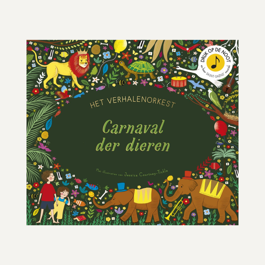 Het verhalen orkest carnaval der dieren