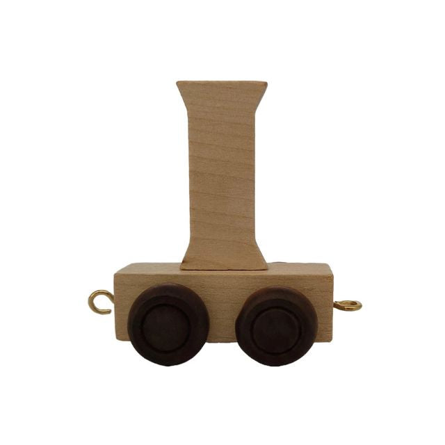 Houten naam trein letters A-Z