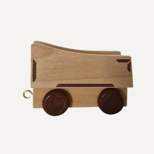 Houten naam tractoraanhanger