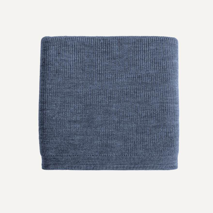 Hvid felix deken denim