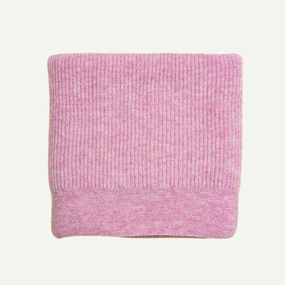 Hvid gaston deken cotton candy 100x140 cm