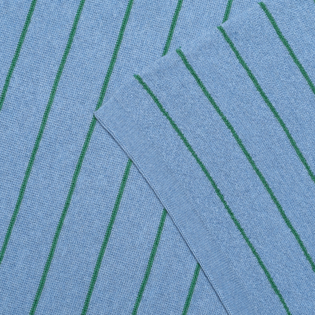Hvid harry deken light blue + grass voorbeeld