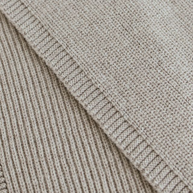 Hvid sjaal gustave kleur pebble