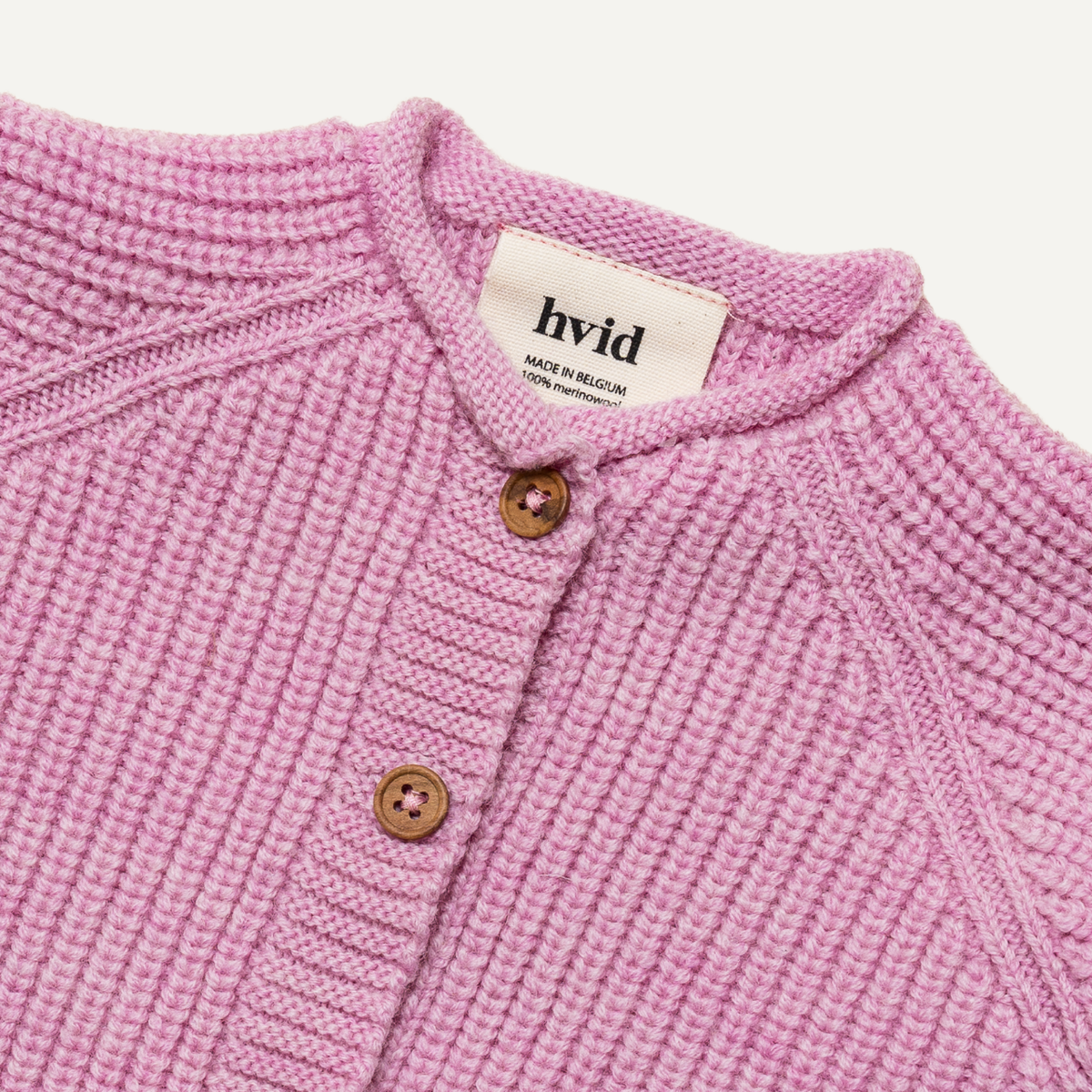 Hvid vest inga cotton candy baby wol