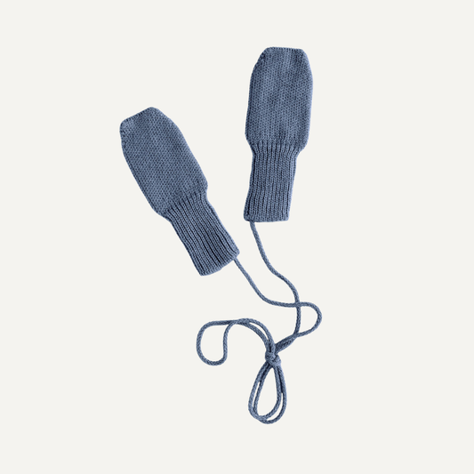 Hvid wantjes fiza denim