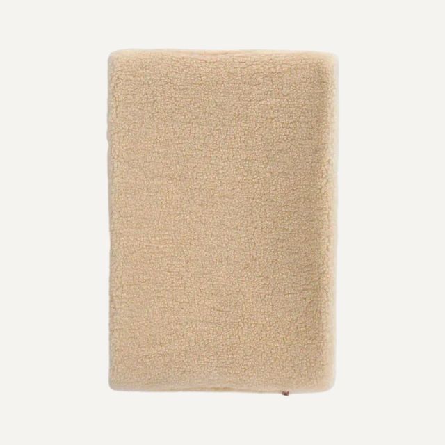 Kico label hoeslaken kinderbed merinowol beige