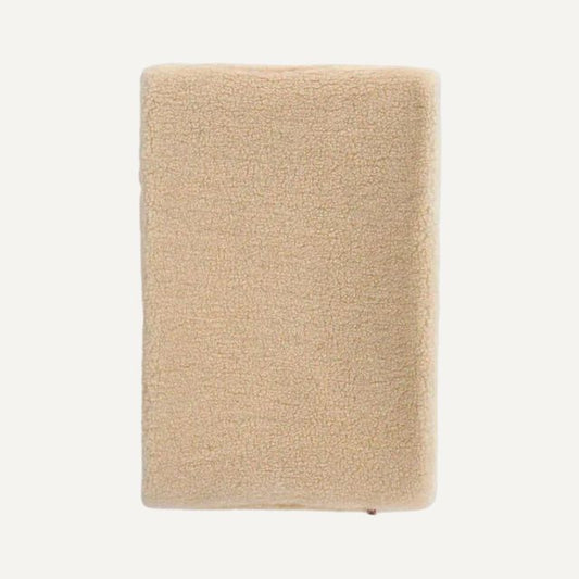 Kico label hoeslaken kinderbed merinowol beige