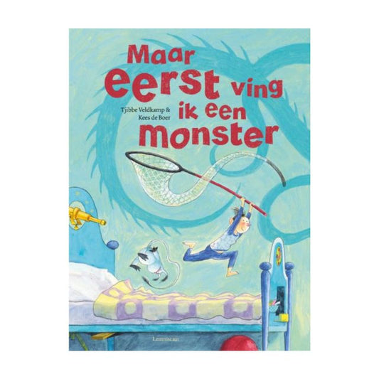 maar eerst ving ik een monster voor leesboek