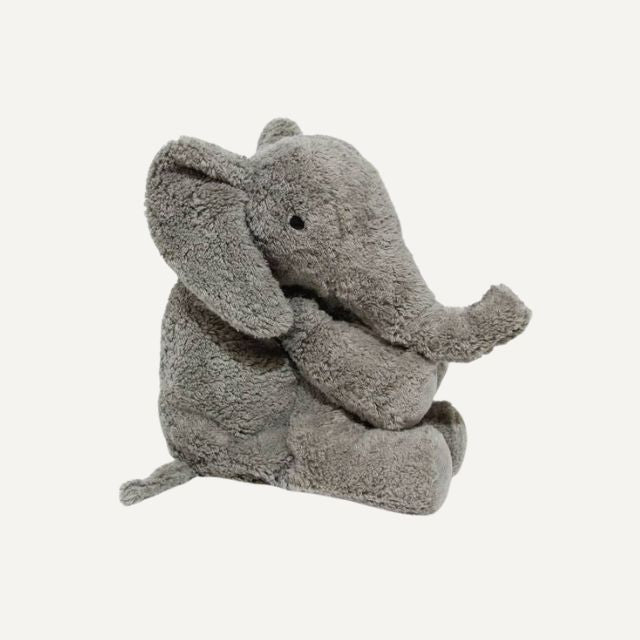 Senger warmte knuffel olifant klein grijs