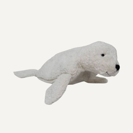 Senger warmte knuffel zeehond klein wit