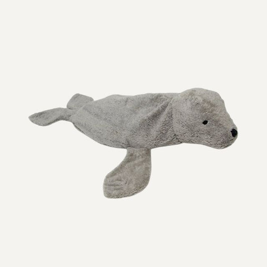 Senger warmte knuffel zeehond groot grijs