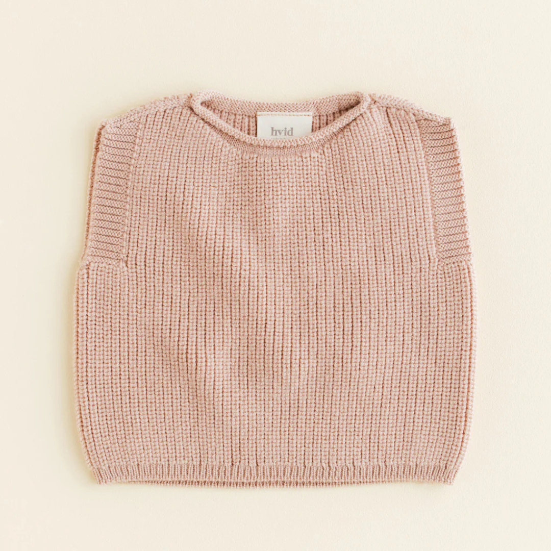 vest spencer harvey hvid merinowol wol apricot