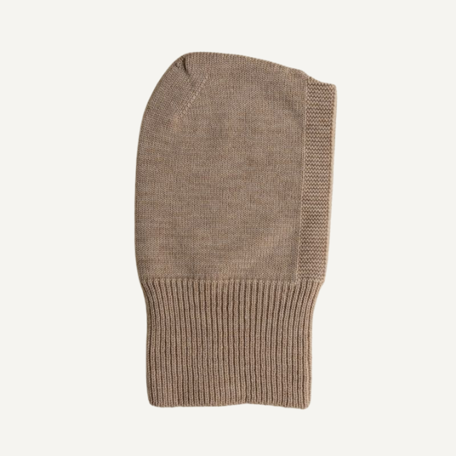 balaclave eddy hvid merinowol sand