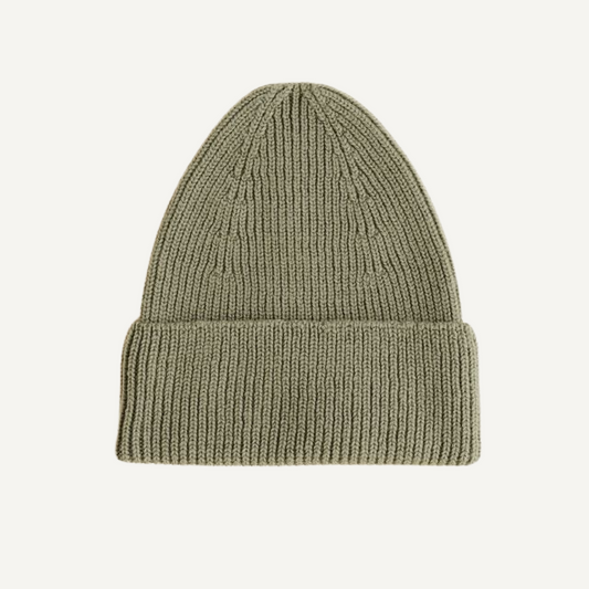 beanie fonzie hvid kids groen artichoke