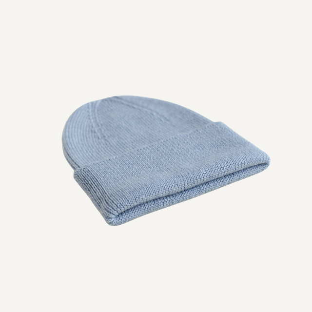 beanie fonzie newborn baby muts merinowol wol