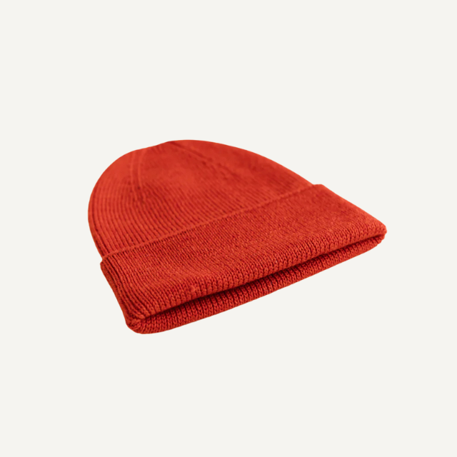 newborn baby muts beanie fonzie hvid red