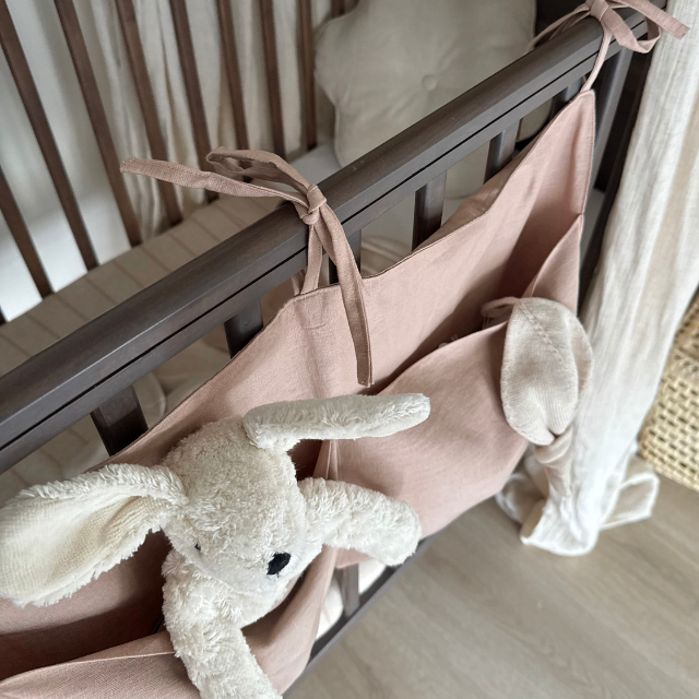 babykamer meisje organizer linnen