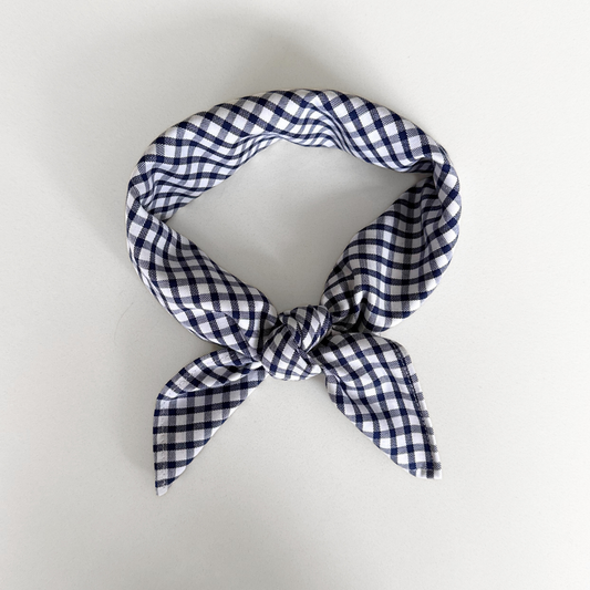 blauw geruite sjaal kids baby