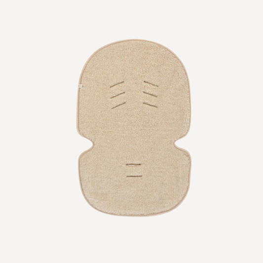 beige onderlegger maxi cosi buggy merinowol wol kico label