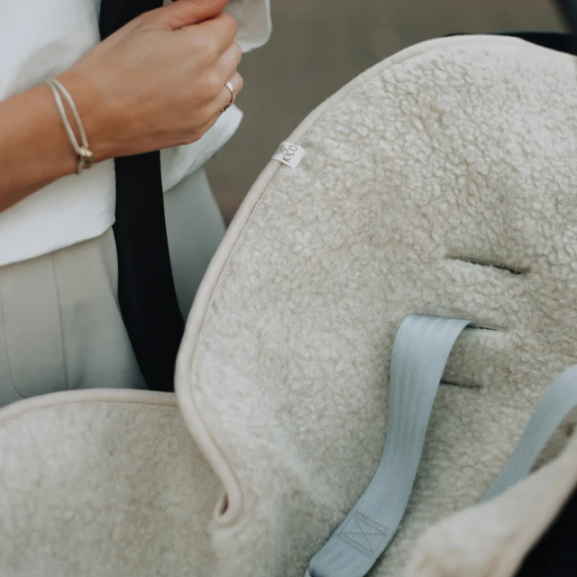 maxi cosi en buggy onderlegger wol merinowol kico label