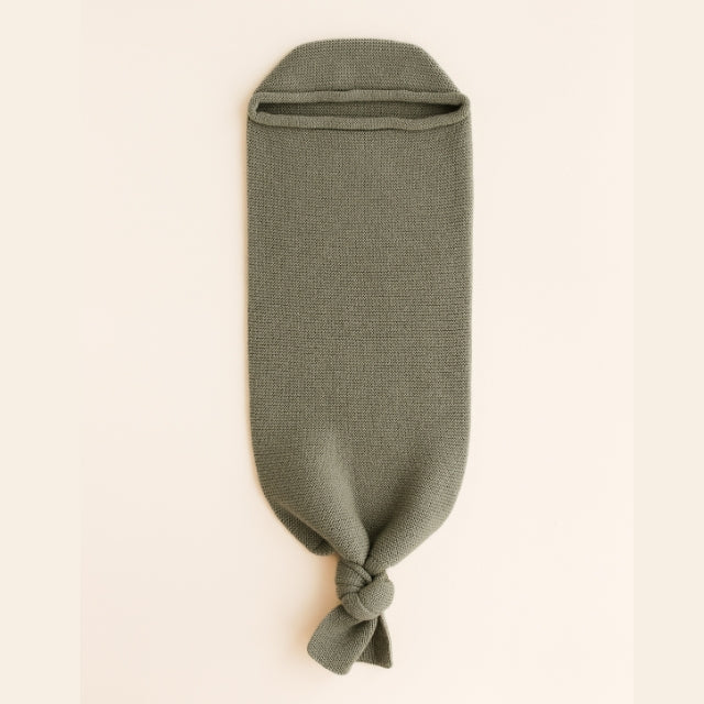 cocoon merinowol artichoke groen newborn
