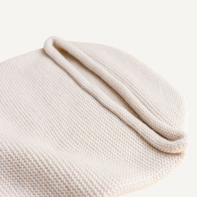 cocoon wol merinowol hvid beige cream