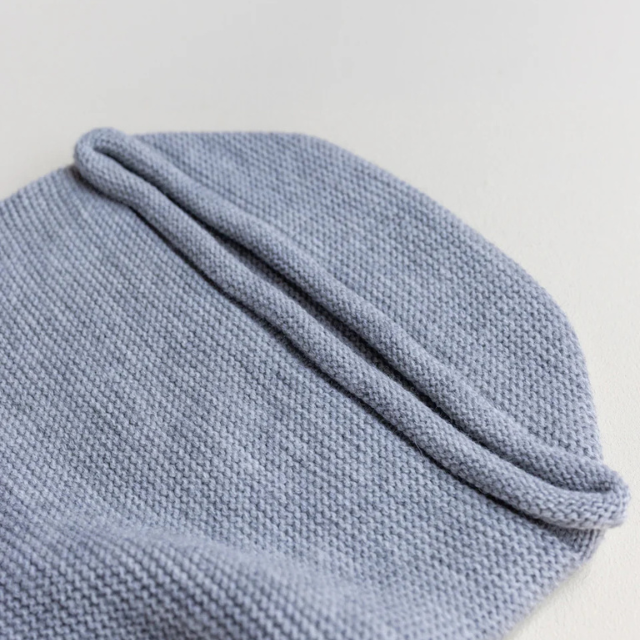 grey melange wol merinowol cocoon hvid kraamcadeau