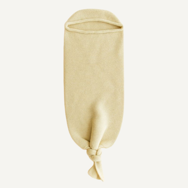 cocoon hvid merinowol geel