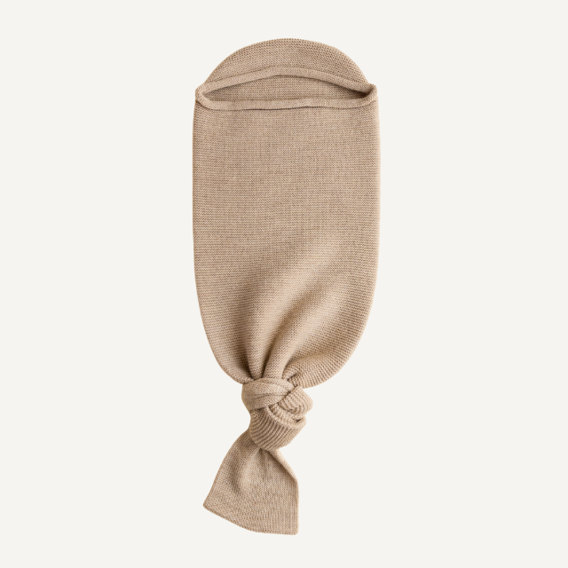 cocoon sand hvid merinowol baby newborn kraamcadeau