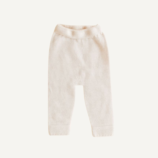 hvid merinowol cream legging broek guide newborn