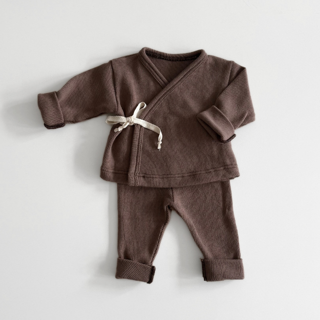 dark taupe newborn set baby