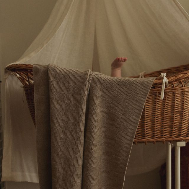 wollen deken hvid pebble grijs