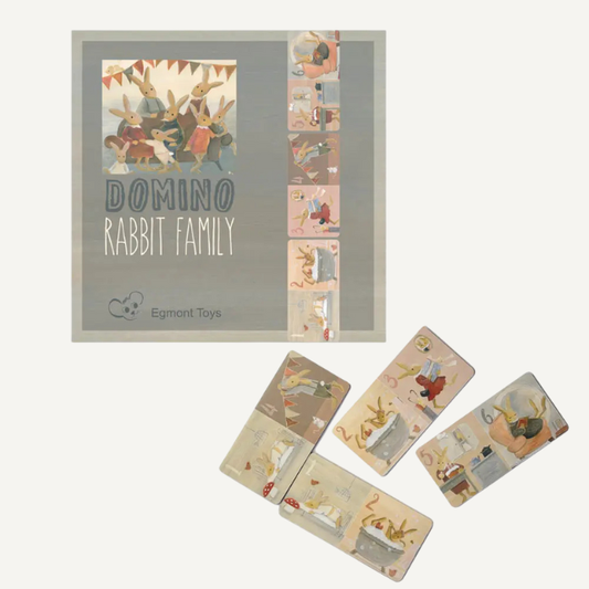 egmonttoys spel familie konijn domino kids