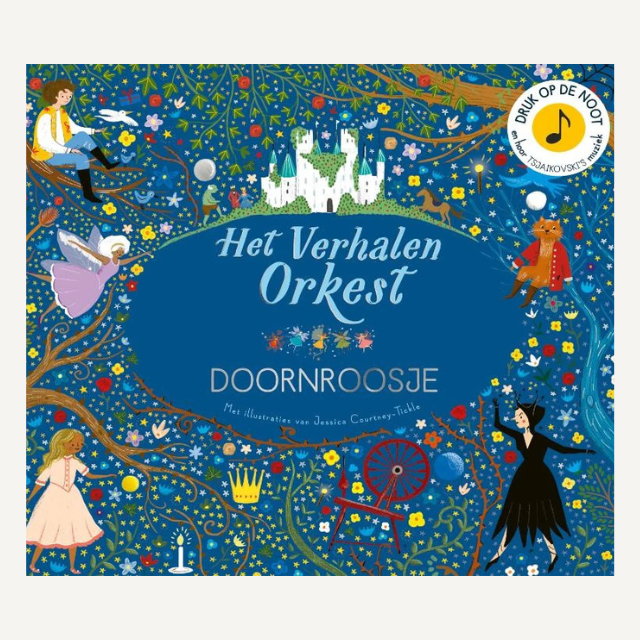 doornroosje het verhalen orkest muziekboek kinderboek