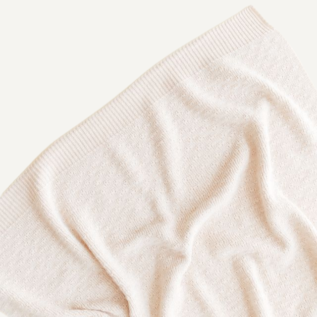 wollen deken dora hvid cream merinowol