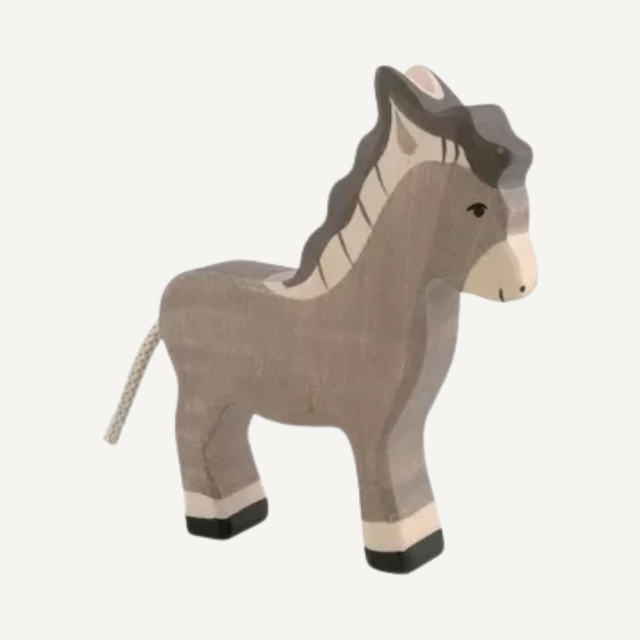 holztiger dier hout ezel hout