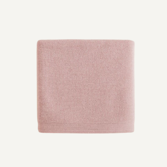 felix deken merinowol hvid powder roze