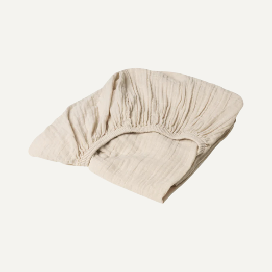 fitted sheet baby beige