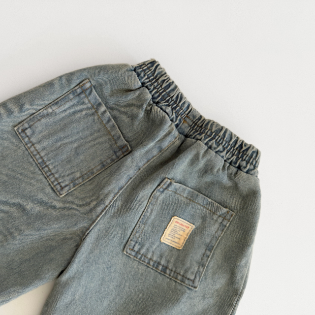 jeans spijkerbroek kids balloon denim