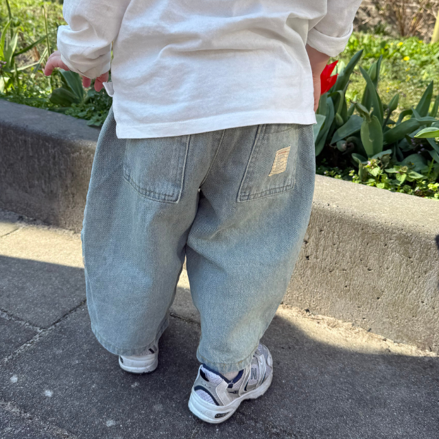 jeans spijkerbroek kids balloon licht blauw