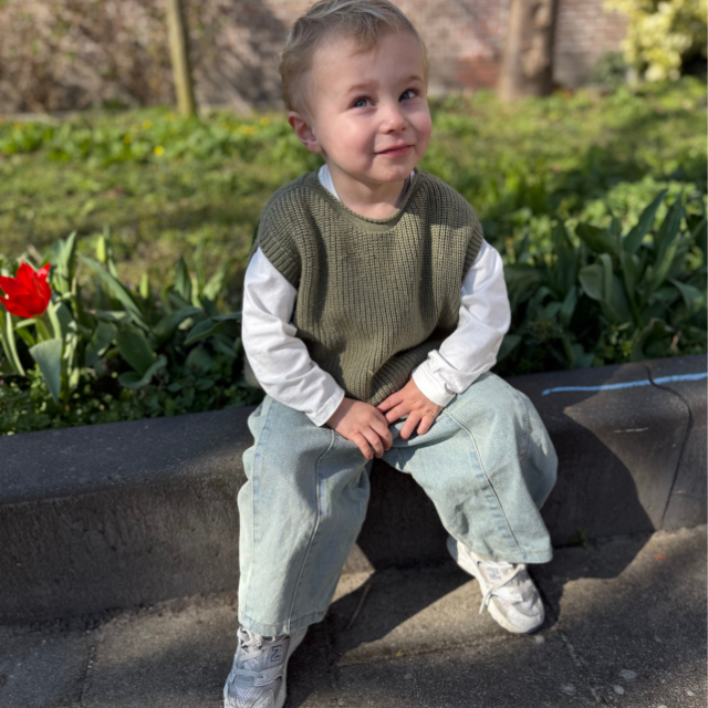 jeans spijkerbroek kids balloon hvid spencer