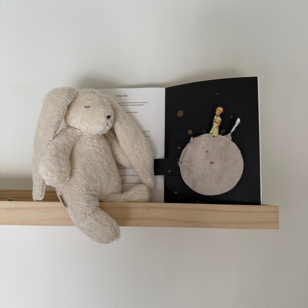 moonie konijn wit hartslagknuffel knuffel 