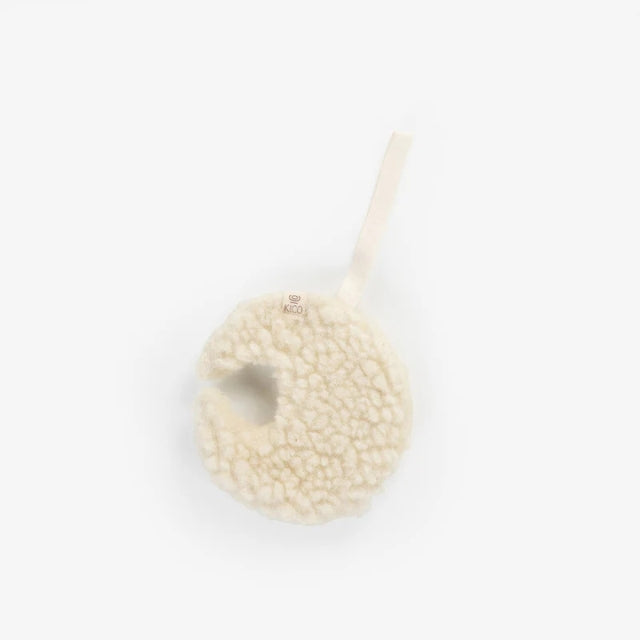 KiCo Label knuffeldoekje maan 100% merinowol naturel